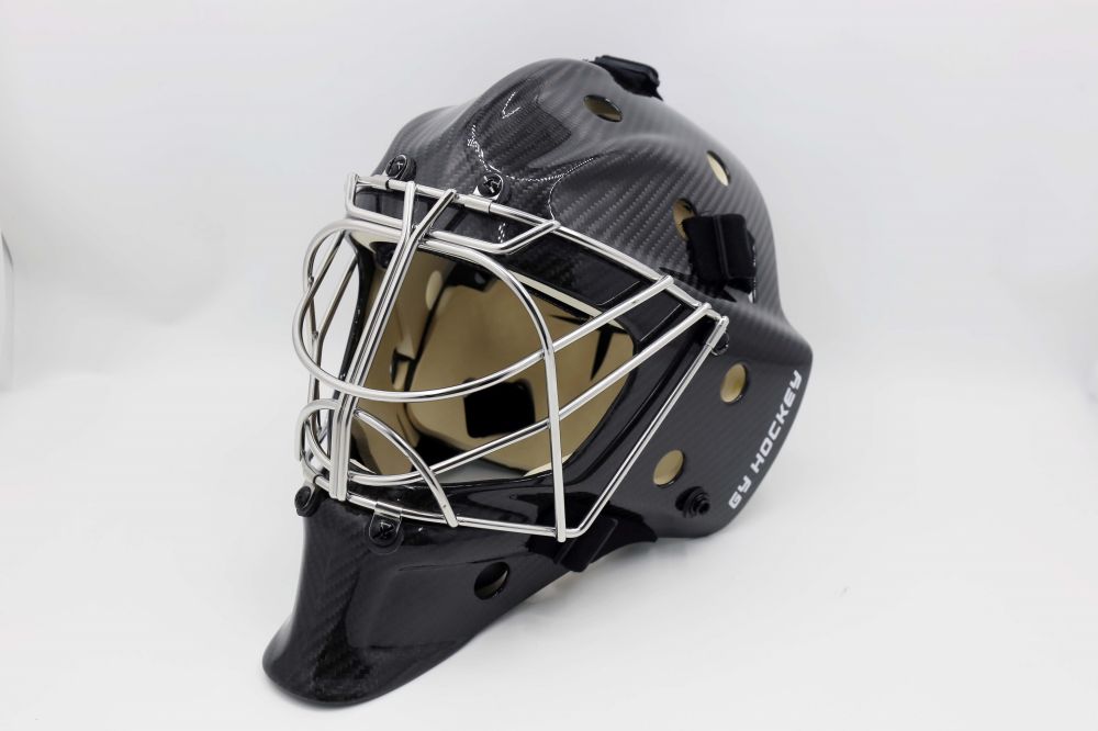 Milih Helm Kiper Hoki Es sing Tengen