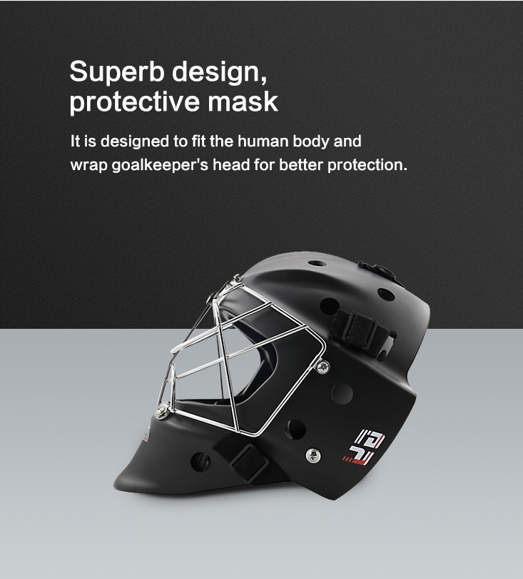 Njamin Safety lan Kenyamanan karo Helm Kiper Floorball