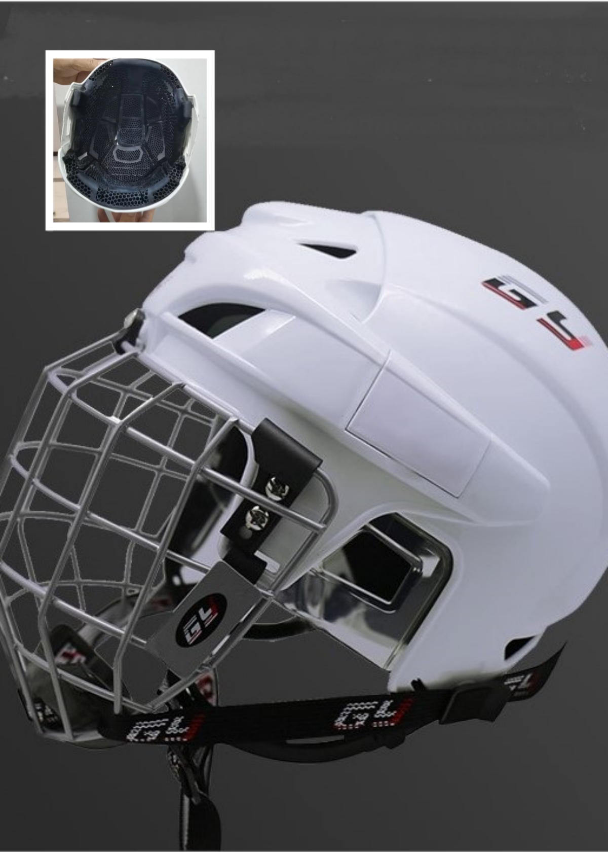 Pratinjau Produk Anyar Helm Hoki Es GY--Seri GY-PH9000D-C2