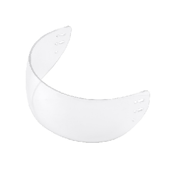 Clear Anti-Kabut Secondary Cutting Hockey Visor