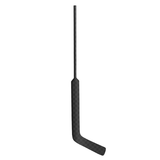 Kualitas Tinggi 100% Carbon Fiber Ice Hockey Tongkat Kiper Junior