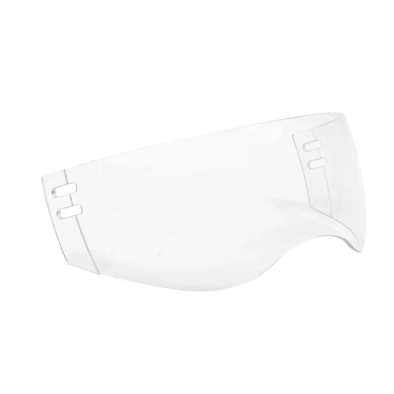 Transparan Anti-Kabut Injeksi Molded Hockey Visor