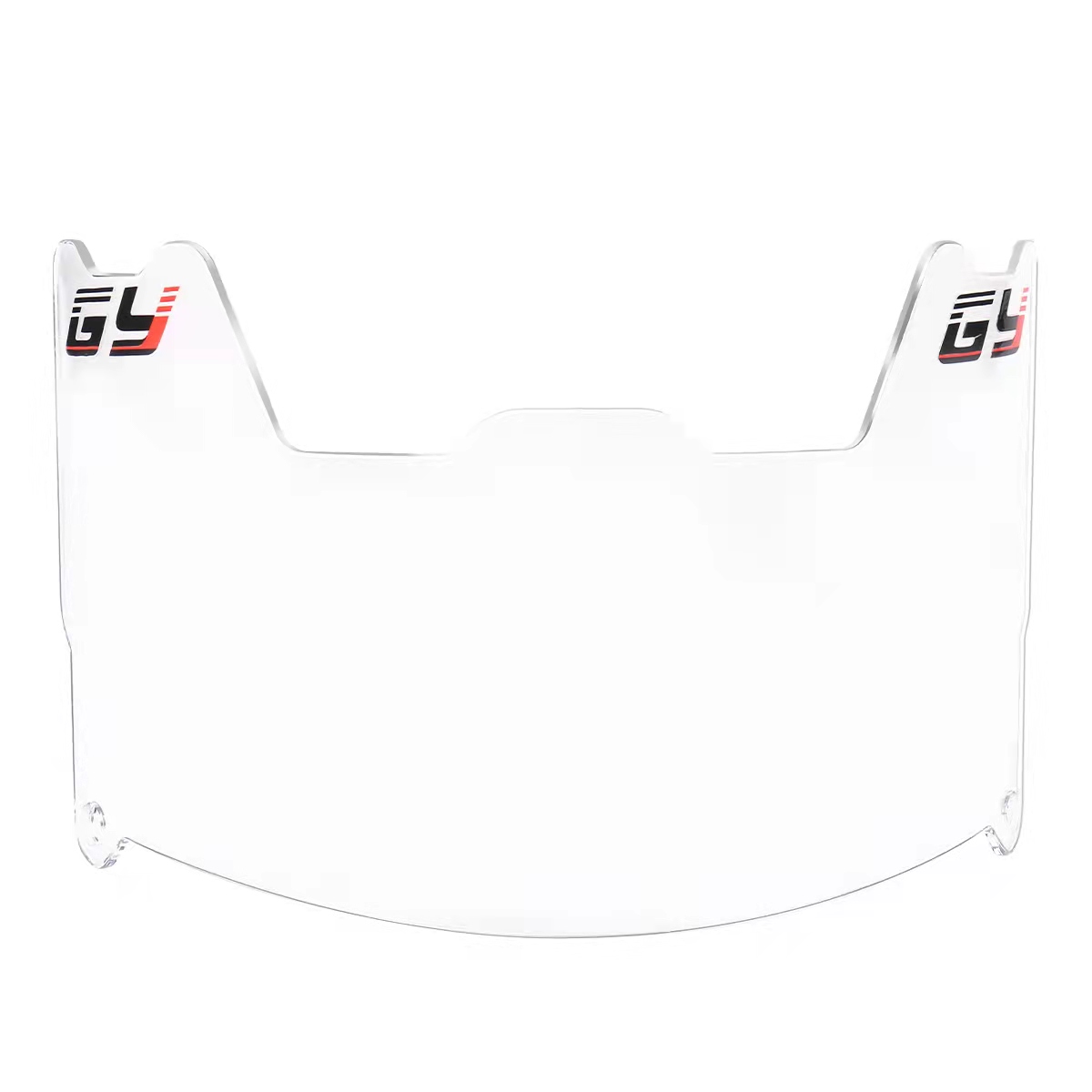 TruVision Pro Football Visor MilitaryGrade Clear Shield Nang anti-kabut njaba anti-gores